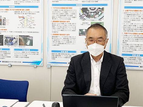 ご視察の様子